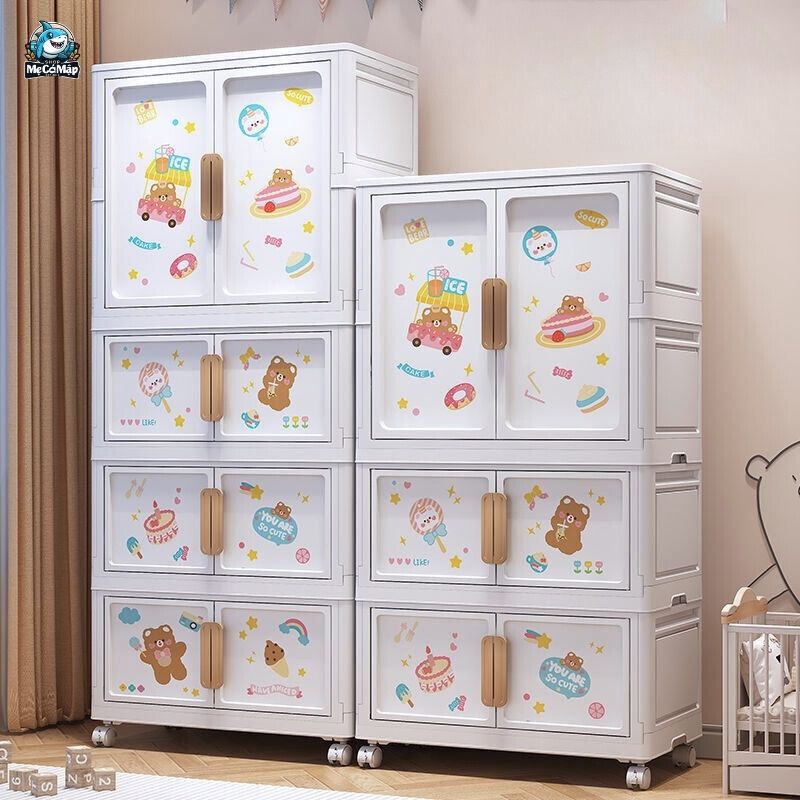 Top 60+ mẫu tủ nhựa trắng cho bé đẹp, an toàn và bán chạy 2026