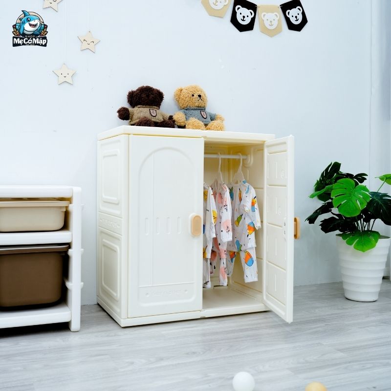 Top 60+ mẫu tủ nhựa trắng cho bé đẹp, an toàn và bán chạy 2026