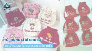 Túi đựng lì xì cho bé và những lợi ích cha mẹ nên biết
