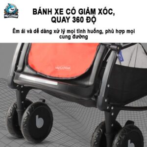 xe đẩy baobaohao 720N gấp gọn 2 chiều