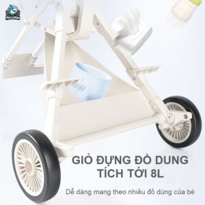 Xe đẩy gấp gọn du lịch Vinng Q3