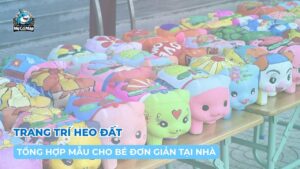 Tổng hợp những mẫu trang trí heo đất cho bé đơn giản tại nhà
