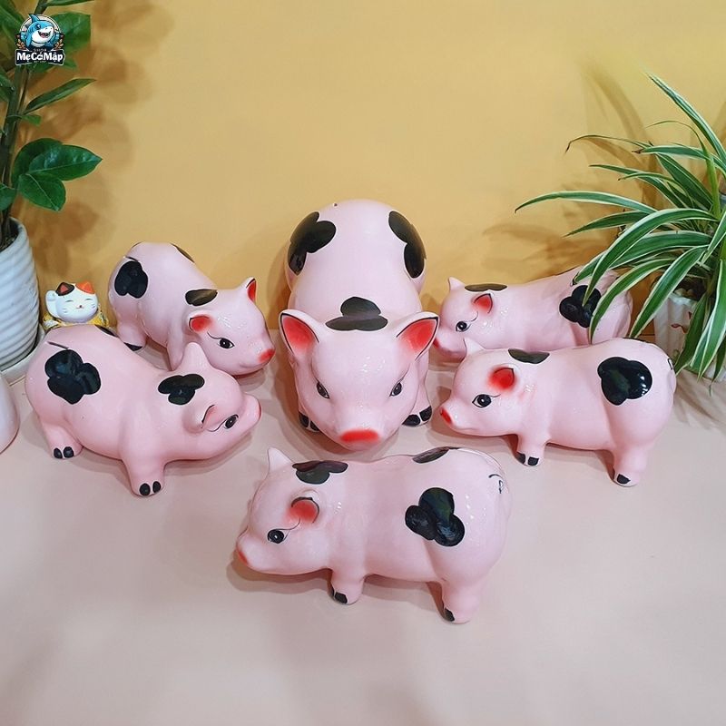 Tổng hợp những mẫu trang trí heo đất cho bé đơn giản tại nhà
