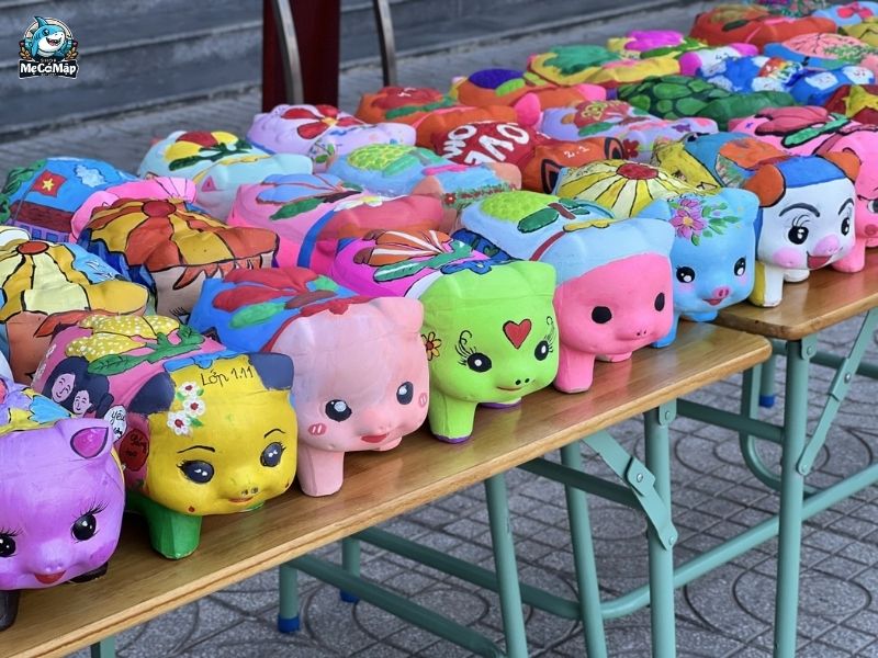 Tổng hợp những mẫu trang trí heo đất cho bé đơn giản tại nhà