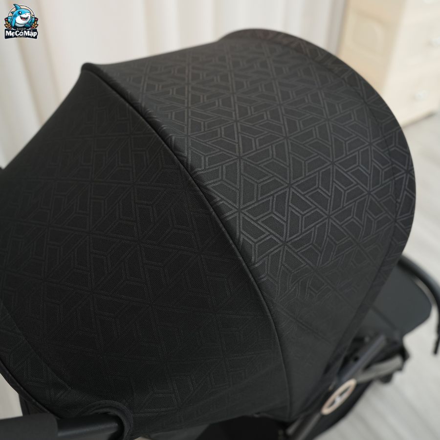 Xe đẩy gấp gọn Baobaohao A2 màu đen