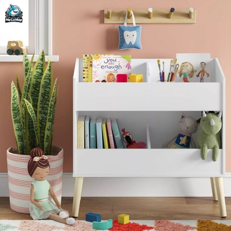 [Chia sẻ] 5 tiêu chí quan trọng khi chọn mua kệ để sách gỗ cho bé