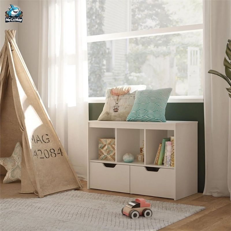 [Chia sẻ] 5 tiêu chí quan trọng khi chọn mua kệ để sách gỗ cho bé