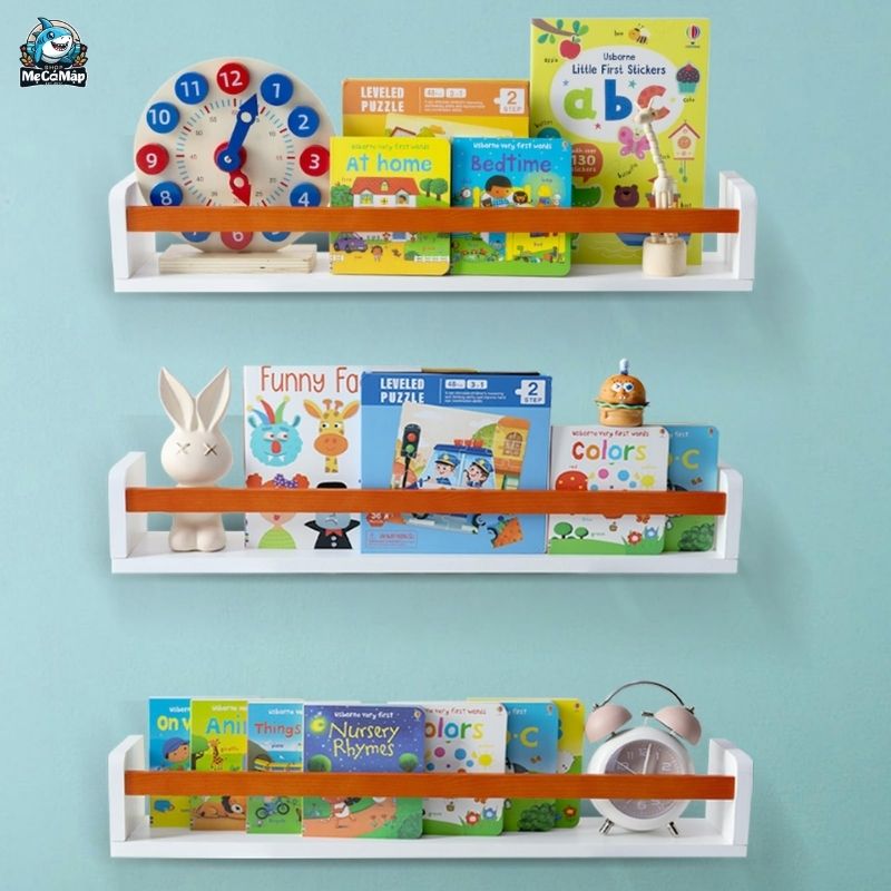 [Chia sẻ] 5 tiêu chí quan trọng khi chọn mua kệ để sách gỗ cho bé