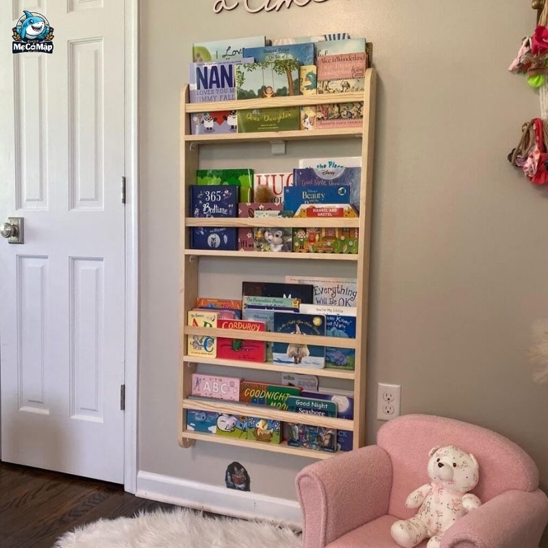 [Chia sẻ] 5 tiêu chí quan trọng khi chọn mua kệ để sách gỗ cho bé