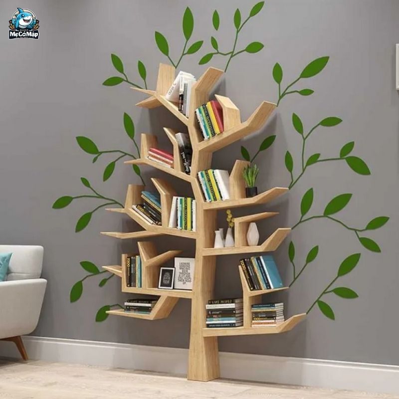 [Chia sẻ] 5 tiêu chí quan trọng khi chọn mua kệ để sách gỗ cho bé