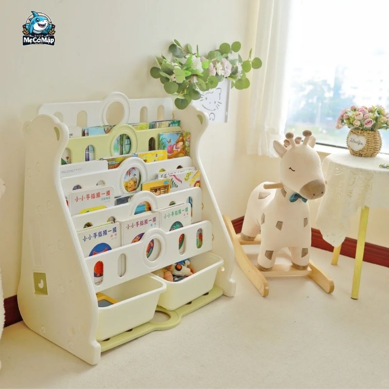 [Giải đáp] Nên mua kệ đựng sách nào cho bé 5 tuổi?