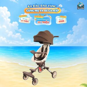 Xe đẩy gấp gọn 2 chiều Baobaohao V7-A