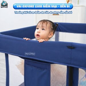 Quây cũi vải gấp gọn Pakey K5