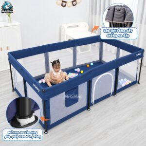 Quây cũi vải gấp gọn Pakey K5