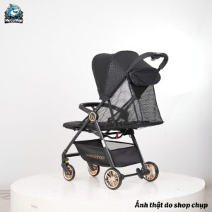 Xe đẩy gấp gọn Baobaohao A2 Plus màu đen