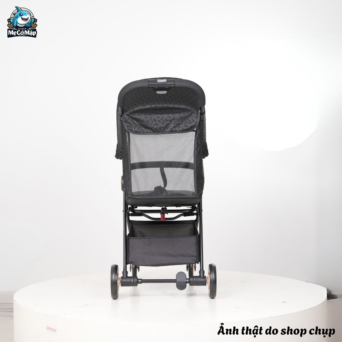 Xe đẩy gấp gọn Baobaohao A2 Plus màu đen