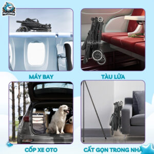 Xe đẩy Baobaohao gấp gọn A5