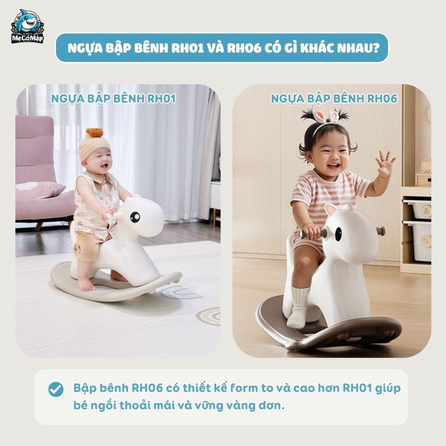 Ngựa bập bênh Pakey RH06