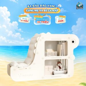 Kệ để đồ đa năng khủng long Pakey E014