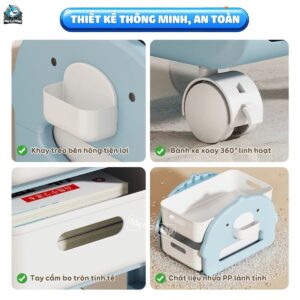 Kệ để đồ HC27 hình con vị 3 tầng