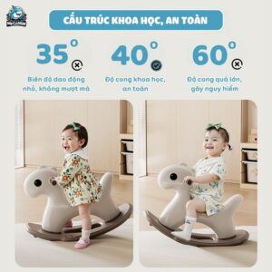 Ngựa bập bênh Pakey RH06