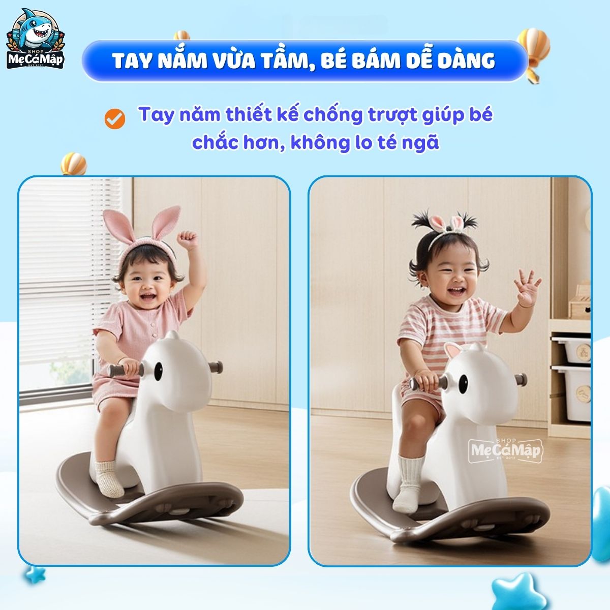 Ngựa bập bênh Pakey RH06