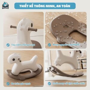 Ngựa bập bênh Pakey RH06