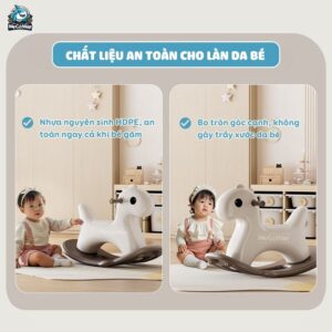 Ngựa bập bênh Pakey RH06