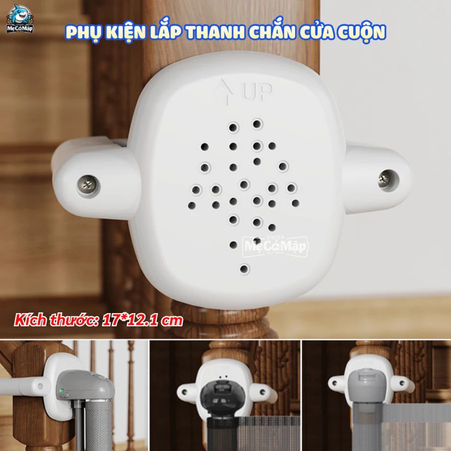 Phụ kiện lắp đặt thanh chắn cửa dạng cuộn