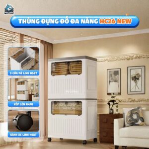 Thùng đựng đồ gấp gọn đa năng HC26