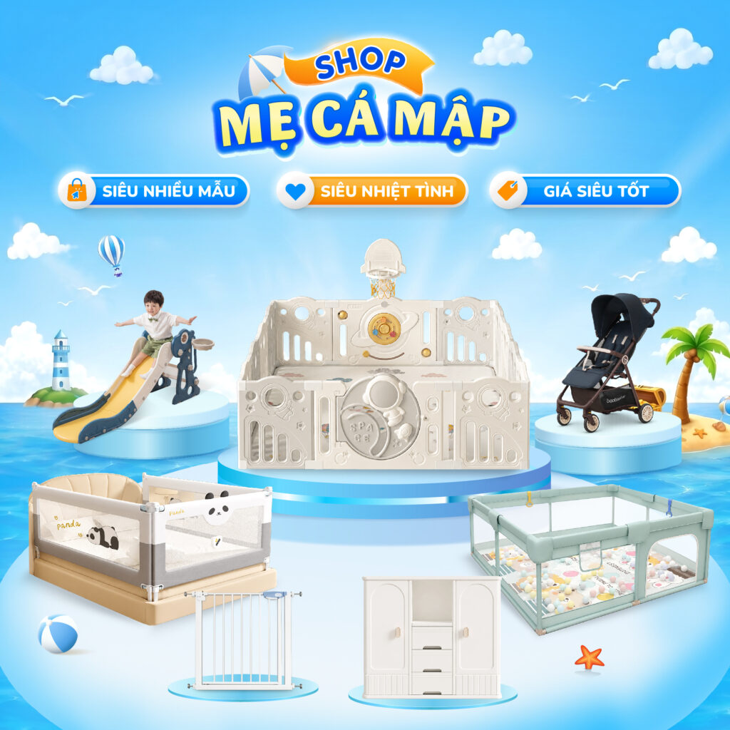 Banner Shop Mẹ Cá Mập