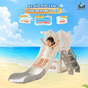 Cầu trượt Pakey Lovely Bear SS01