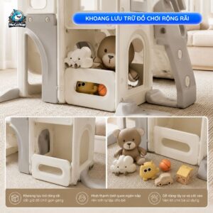 Cầu trượt Pakey Lovely Bear SS01