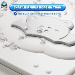 Cầu trượt xích đu liên hoàn Pakey Lovely Bear LH04