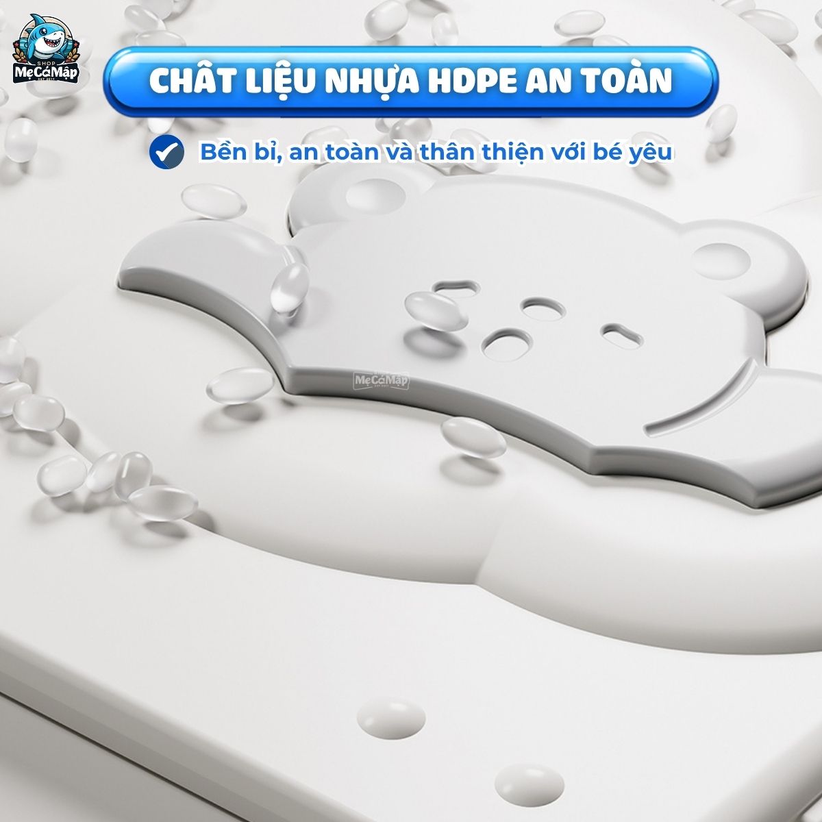 Cầu trượt xích đu liên hoàn Pakey Lovely Bear LH04