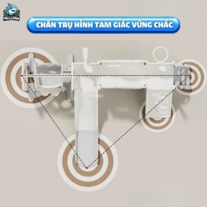 Cầu trượt xích đu liên hoàn Pakey Lovely Bear LH04