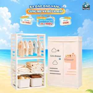 Phụ kiện hốt lắp kệ và vải bọc BabyHome NC02