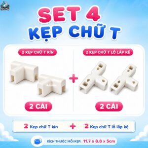 Phụ kiện hốt lắp kệ và vải bọc BabyHome NC02