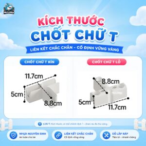 Phụ kiện hốt lắp kệ và vải bọc BabyHome NC02
