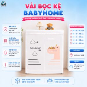 Phụ kiện hốt lắp kệ và vải bọc BabyHome NC02