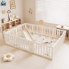 Combo quây nhựa Pakey Babyhome NC02 + Ngựa bập bênh RH01 + Cầu trượt phi hành gia + Lều