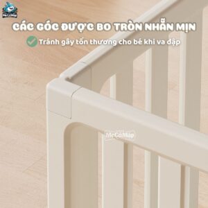 Combo quây nhựa Pakey Babyhome NC02 + Ngựa bập bênh RH01 + Cầu trượt phi hành gia + Lều