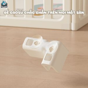 Combo quây nhựa Pakey Babyhome NC02 + Ngựa bập bênh RH01 + Cầu trượt phi hành gia + Lều