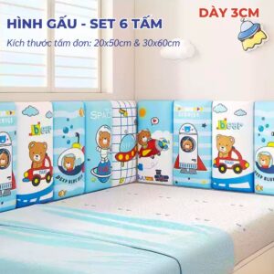 Xốp dán tường 3cm